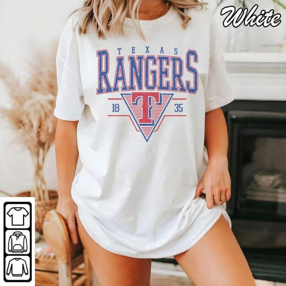 Texas Rangers T-Shirt Texas Baseball Shirt Texas Est 1835 T-Shirt